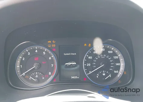 2022 Hyundai Kona Se z USA, uszkodzony, nr VIN KM8K2CAB1NU825562